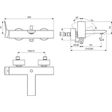 Ideal Standard 

BC762GN Conca Banyo Bataryası Gümüş Fırtına