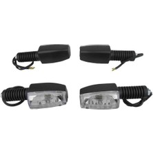 Yerli 125 Cg Sinyal Beyaz Camli Uzun (4lü Set)