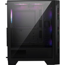 MSI MAG FORGE 120A AIRFLOW Temperli Cam 6 x120mm Auto RGB Fan ATX Gaming Bilgisayar Kasası