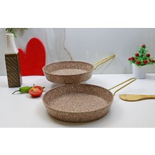 Evita Eco Gold Granit 2 Parça Tava Set - Jumbo