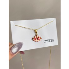 Zweig 925 Ayar Gümüş Poker Eye Kolye