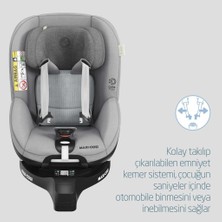 Maxi-Cosi Maxi Cosi Mica Pro Eco I-Size İsofix'li 360 Dönebilir Yatabilir 0-18 Kg Bebek Oto Koltuğu Authentic Grey