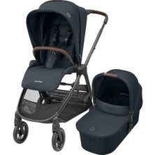 Maxi Cosi Street+ Ekstra Portbebeli Tek Elle Katlanabilen Bebek Arabası Essential Graphite