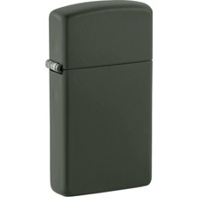 Zippo 1627 Slim Green Matte Çakmak