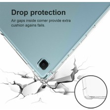 TahTicMer Huawei Honor Pad 8 12 Inç Uyumlu Şeffaf Kılıf Antişok Köşe Korumalı Tampon Darbeye Dayanıklı Transparan Anti Shock Silikon Kapak