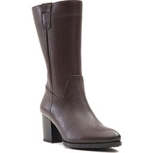 Sole Sisters Toups Topuklu Çizme - Kahve
