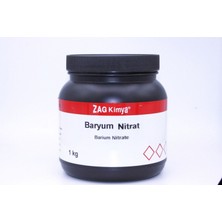 Zag Kimya Baryum Nitrat %99 (Teknik Kalite) - 1 kg