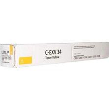 Zebra Toner Canon C-EXV34 Muadil Sarı Toner