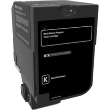 Zebra Toner Lexmark CS720 Siyah Muadil Toner