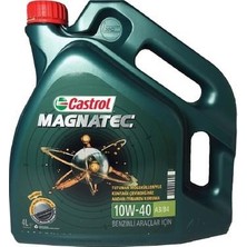 Castrol Motor Yagı 10W-40 Benzınlı ve Dızel  (Magnetec)   4lt