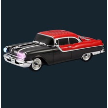 Coverzone Kablosuz Hoparlör Bluetooth 10W 1955 Model Pontiac Retro Bluetooth Klasik Araba Görünümlü Hoparlör ve Fm Radyo Ofis Ev Için USB Sd Aux Girişli Benzersiz Tasarım WS-598