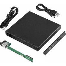 Koodmax USB Sata Harici DVD Rw Kutu External 9.5mm Slim (Disk Dahil Değil) Ön Kapak Dahil - Ürün Sadece Kutudur