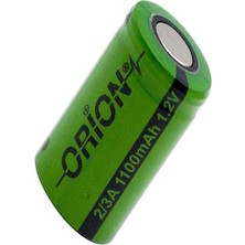 Orion 1.2V Ni Mh 2 3A 1100 mah Şarj Edilebilir Pil