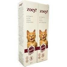 Zoey Kediler Için Tüy Yapısını Destekleyen Malt Paste Zoey Biotin X2 Adet