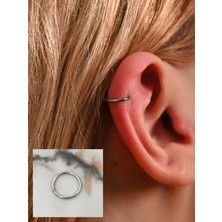 Titanyum Halka Tragus Piercing  (1 Adet)-0VP104