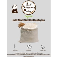 Organik Atalık Dinkel (Spelt) Kızıl Buğday Unu - 10 Kilo