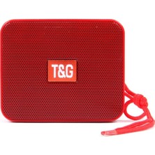 T&G TG166 USB Sd Kart Fm Radyolu Bluetooth Destekli Taşınabilir Wireless Hoparlör  Ses Bombası Şarjlı