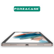 Forzacase Samsung Galaxy Tab A9 8.7 Inch ile Uyumlu Silikon Kılıf Buzlu Şeffaf - FC013