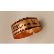 Duru Accessories Bakır Bilezik Dualı Model