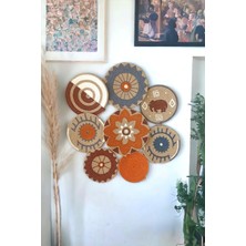 Atlas Home Art 8li Duvar Tabağı