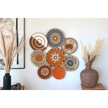 Atlas Home Art 8li Duvar Tabağı