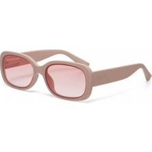 Okkia Chiara Toz Pembe Unisex Güneş Gözlüğü  Pembe Degrade