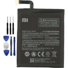Senal Store Xiaomi 6 Mi6 Pil Batarya ve Tamir Seti BM39