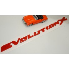 Dk Tuning Mitsubishi Lancer Evolution x 3m 3D Bagaj Yazı Logo Amblem