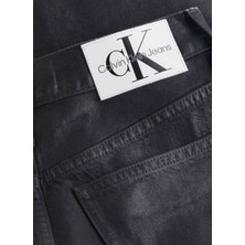 Calvin Klein Jeans Yüksek Bel Normal Siyah Kadın Pantolon J20J2224311BY