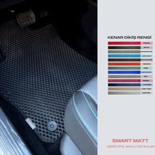 Smart Matt Peugeot 308 2021 + Uyumlu Yeni Nesil Araca Özel Akıllı Oto Paspas Havuzlu Oto Paspas Araba Paspas