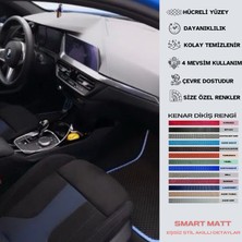 Smart Matt Bmw 118I F40 2020 + Uyumlu Yeni Nesil Araca Özel Akıllı Oto Paspas Havuzlu Oto Paspas Araba Paspas