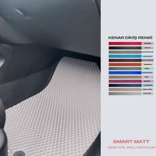 Smart Matt Egea Cross Uyumlu Yeni Nesil Araca Özel Akıllı Oto Paspas Havuzlu Oto Paspas Araba Paspas