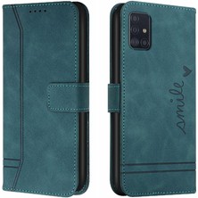 BDT Boutique Samsung Galaxy M51 Pu Deri Manyetik Kapatma Kart Yuvaları Için Telefon Kılıfı (Yurt Dışından)