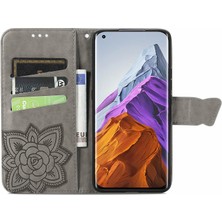 BDT Boutique Xiaomi 11 Pro Kelebek Kanatları Narin Çiçekler Darbeye Deri Telefon Kılıfı (Yurt Dışından)