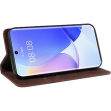 Manyi Mall Huawei Nova 9 Için Kılıf Folio Cüzdan Koruyucu Manyetik Pu Deri (Yurt Dışından)