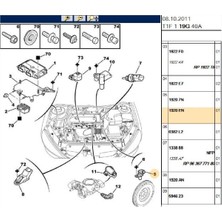 Psa Volant Sensörü 206 406 307 308 C4 C5 (1920EN-BPE379008)