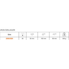 Bahco 26 Parça Tornavida Bit Seti 2058/S26