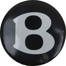 Jant Göbek Arma Bentley Sticker 4'lü Set