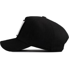 BlackBörk V1 Baseball At - 4 Kod Logolu Unisex Siyah Şapka (Cap)