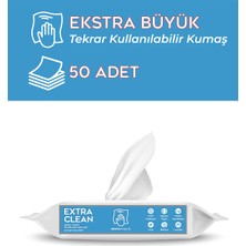 Lole's Yüzey Temizlik Havlusu, Çam Kokulu, Çamaşır Suyu Içerir, 3x50, Sirke Ve Karbonatlı, Islak Mendil