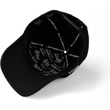 BlackBörk V1 Baseball Panter - 1 Kod Logolu Unisex Siyah Şapka (Cap)