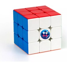 Galery Wood 3x3 Profesyonel Rubik Akıl Zeka Küpü Speedcube Eğitici Oyuncak Hız Küpü Canlı Renkler