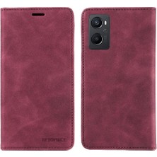 SZY Market Oppo A96 5g Manyetik Folio Cüzdan Pu Deri Koruyucu Kılıf (Yurt Dışından)