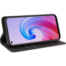 SZY Market Oppo A96 5g Manyetik Folio Cüzdan Pu Deri Koruyucu Kılıf (Yurt Dışından)