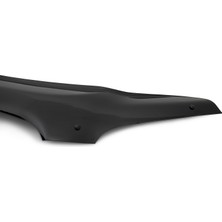 Esa Ford Transit Ön Kaput Koruyucu Rüzgarlığı Abs Plastik Piano Black 2019- Yıllarına Uyumlu