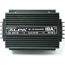 Alpa 18AMPER 16-30V - 12V Dc-Dc Konvertör