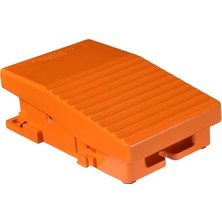 Schneider Electric XPER110 Ayak Pedalı- IP66 - Kapaksız - Metalik - Turuncu - 1 Nk + 1 Na