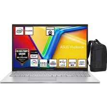 Asus Vivobook 15 X1504ZA-BQ441 Intel Core I7 1255U 16GB 512GB SSD 15.6" Fhd Freedos Taşınabilir Bilgisayar + Hediye Wz Sırt Çantası WZ02