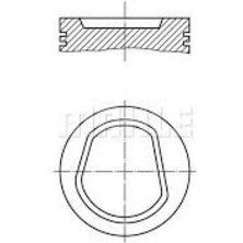 Mahle Piston Segman 76.51 mm Std 1.6 Polo Aee Alm 102008