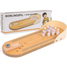 Shuangyou Erken Eğitim Çocuk Eğitici Oyuncaklar Mini Bowling Ahşap Oyuncaklar (Yurt Dışından)